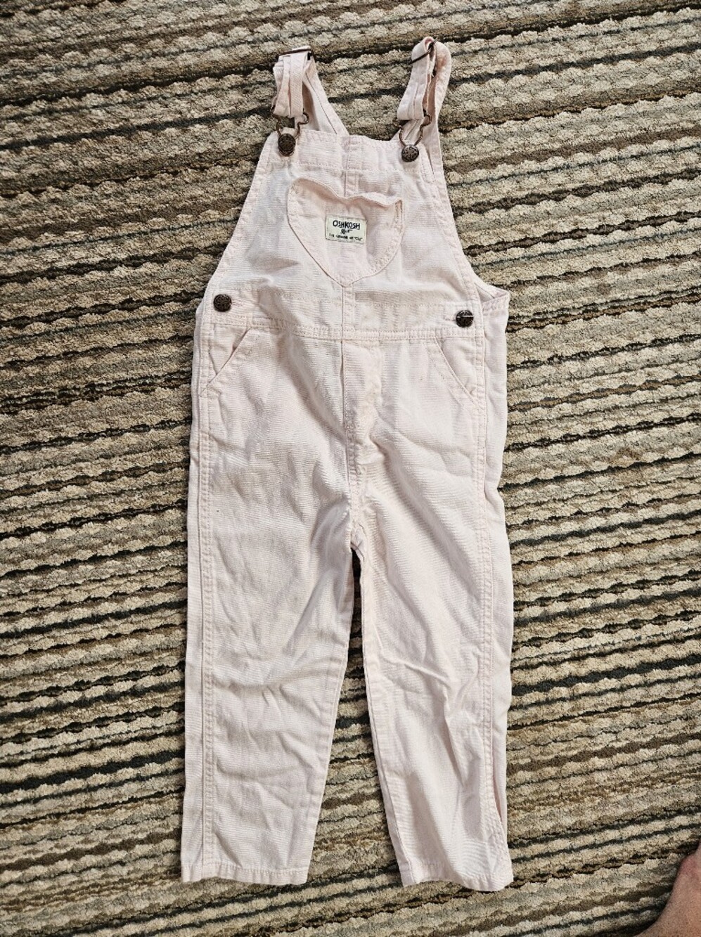 OshKosh B'gosh Girls' Denim Overalls